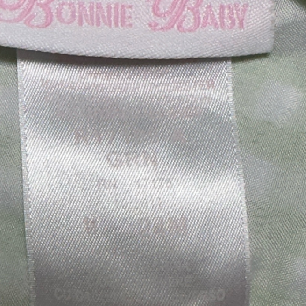 Bonnie Baby Green and Pink Seersucker Watermelon Girls Sundress Sz 24 M - Picture 7 of 8